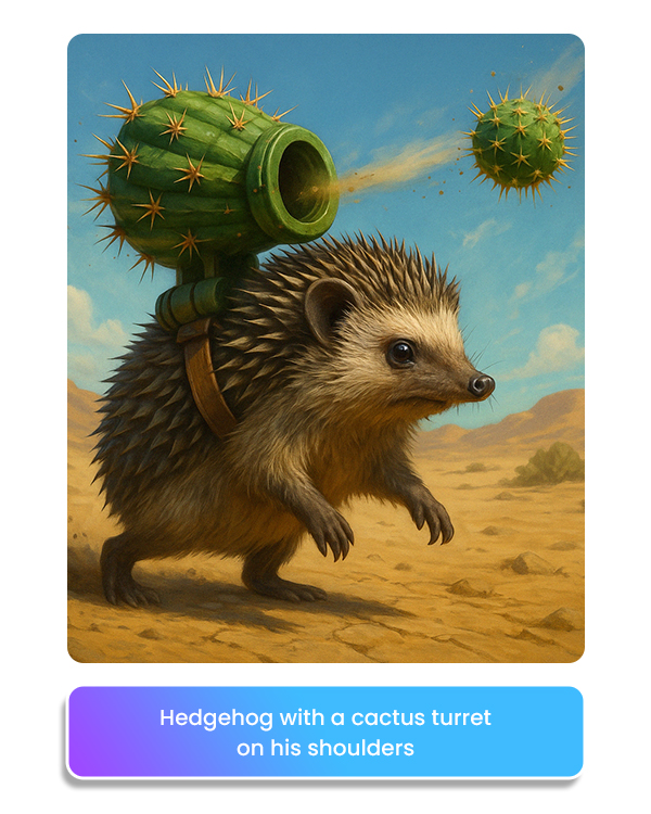 Italienische KI-Tiere mit MyEdit erstellen